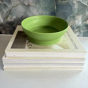 Ann DEMEULEMEESTER For Serax Ra Bowl Green Porcelain Silk Matte Glaze 6.5"